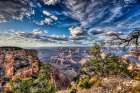 View of the Grand Canyon from the South Rim. Art Print
